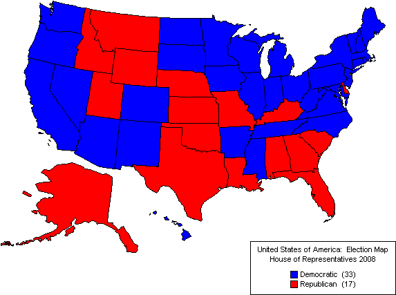 Election Usa Map 2008